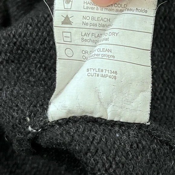 Vince Woman’s Alpaca Wool Blend Hooded Short Sleeve Open Cardigan Long Sz M - Picture 5 of 7